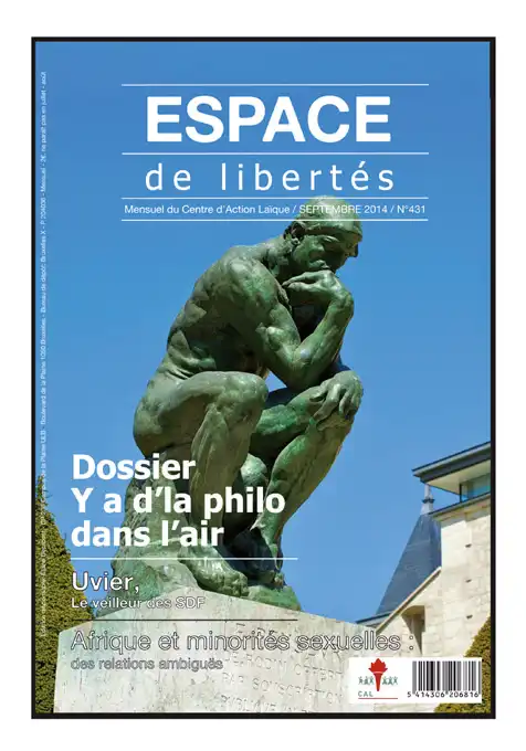 Espace de libertés | Septembre 2014 (n° 431)