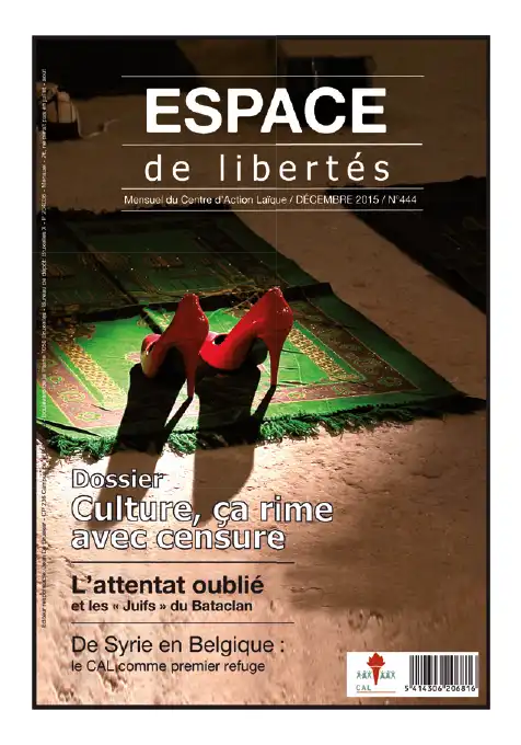 Espace de libertés | Décembre 2015 (n°444)
