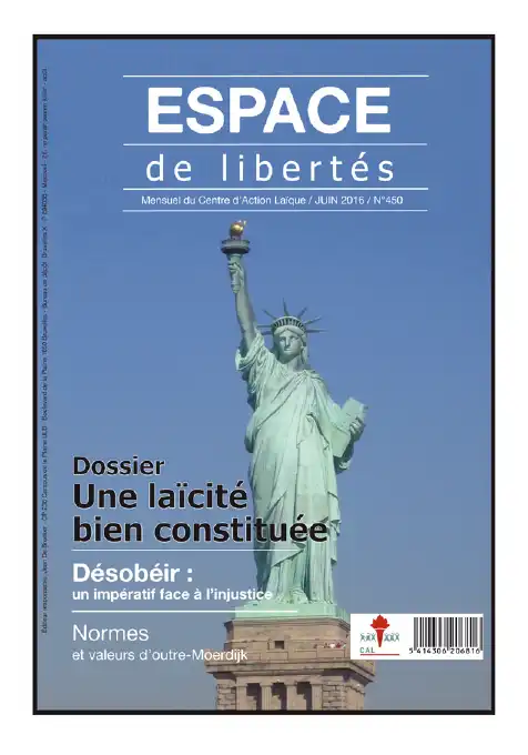 Espace de libertés | Juin 2016 (n°450)
