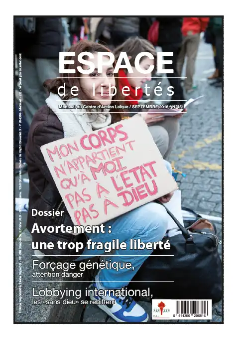 Espace de libertés | Septembre 2016 (n°451)