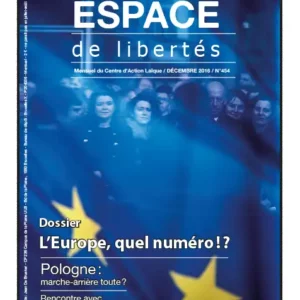 Espace de libertés | Décembre 2016 (n°454)