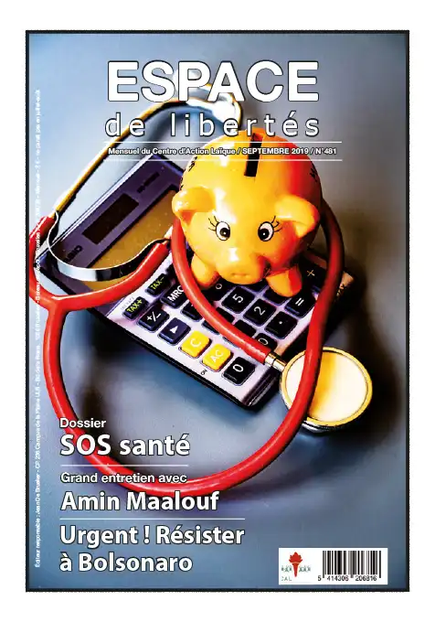 Espace de libertés | Septembre 2019 (n° 481)