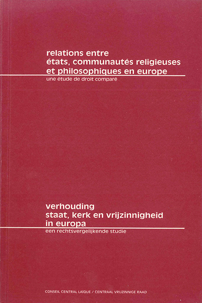 Relations entre États, communautés religieuses et philosophique en Europe. Une étude de droit comparé