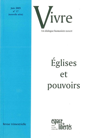 Vivre - Églises et pouvoirs