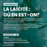 Conférence "La laïcité: où en est-on?"